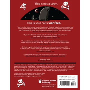 Oatmeal Cat Humor Book - How to Tell If Your Cat Is Plotting