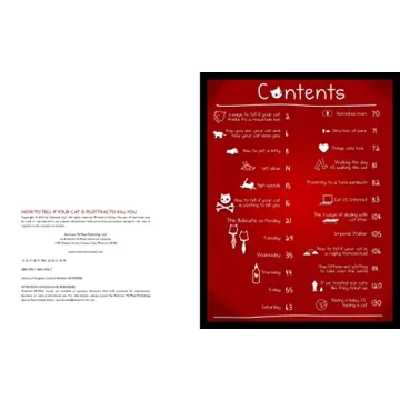 Oatmeal Cat Humor Book - How to Tell If Your Cat Is Plotting