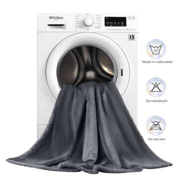 Waterproof Pet Blanket for Dogs and Cats, 85" x 57"