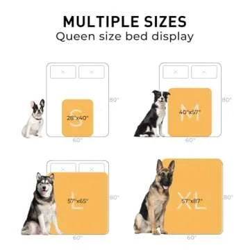 Waterproof Pet Blanket for Dogs and Cats, 85" x 57"