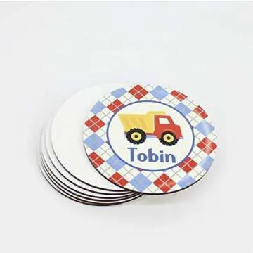 Customizable MDF Coaster Set for Sublimation Printing 10 Pcs