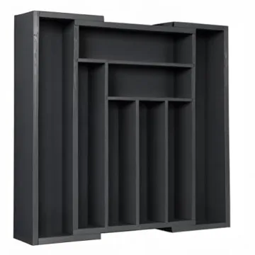 Bamboo Expandable Drawer Organizer for Utensils