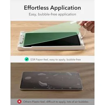 ESR Paper-Feel Screen Protector for iPad Air 5/iPad Air 4 (2022/2020, 10.9 Inch), and iPad Pro 11 (2022/2021/2020), Write and Draw Like on Paper, Face ID and Pencil Compatible, Matte Polymer, 2 Pack