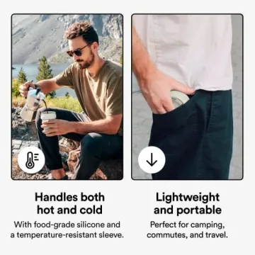 STOJO Collapsible Travel Cup - Eco-Friendly and Portable