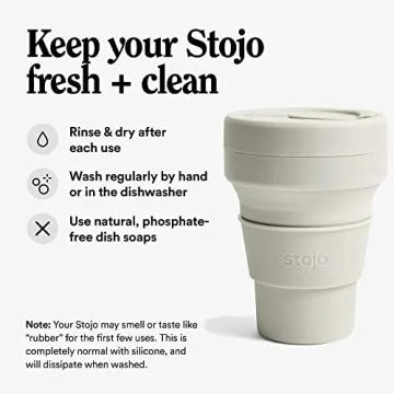 STOJO Collapsible Travel Cup - Eco-Friendly and Portable