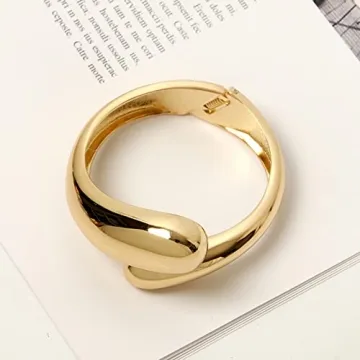 Stylish YANCHUN Gold Bangles for Women - Non Tarnish Jewelry