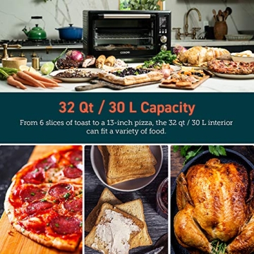 COSORI 13-in-1 Air Fryer Toaster Oven with Smart Control