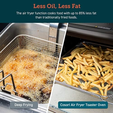 COSORI 13-in-1 Air Fryer Toaster Oven with Smart Control