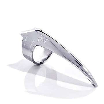 The Hair Shop Pinky Hair Parting Tool - Adjustable Hair Sectioning Ring for Expert Braiding, Weaving...