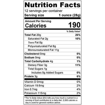 Wild Tree Farms Premium Gluten-free, Grain-free, Paleo Baking Flours: Pecan Flour - 1 Pack