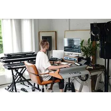 in-8 3-Way Powered Studio Monitors with Adjustable EQ Settings