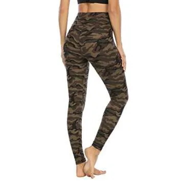 Stylish DIBAOLONG High Waist Yoga Pants with Ripped Design