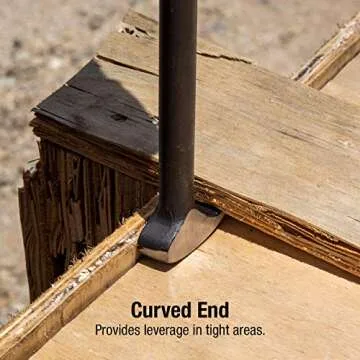 Quality SUNEX Pry Bar Set for Mechanics and DIYers