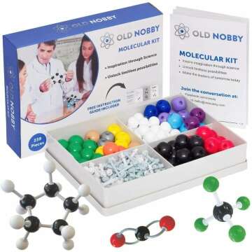 Organic Chemistry Model Kit - 239 pcs for Students