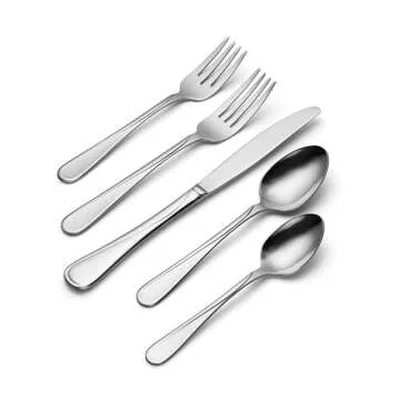 Oneida Flight 12-Piece Stainless Steel Flatware Set, Service for 4