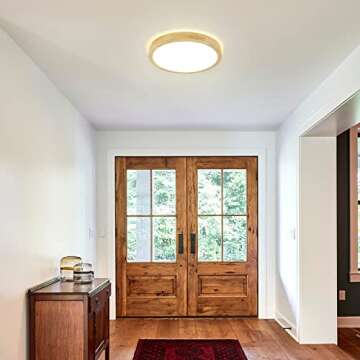 Vikaey Modern LED Ceiling Light for Stylish Home Decor