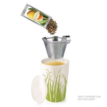 Tea Forte Single Steeps Loose Leaf Classic Tea Sampler, Assorted Variety Tea Box, Single Serve Pouches, 15 Count (Pack of 1)