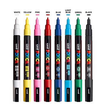 uni-ball Uni POSCA Permanent Specialty Marker 8/Pack