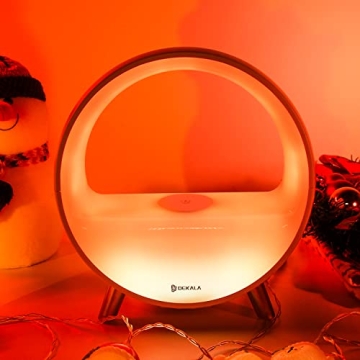 Dekala Arches Alarm Clock with Wireless Charging & Sound Machine