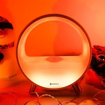 Dekala Arches Alarm Clock with Wireless Charging & Sound Machine