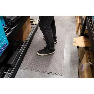 Performance Tool 12" Interlocking Anti-Fatigue Floor Mats