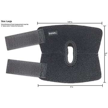 Dog Lift Harness Bundled with Rear Leg Brace Support Wraps - Veterinarian Approved Pet Rehabilitation - Help Restore Mobility and Balance for ACL Injuries Arthritis and Disabilities by bundl - Large