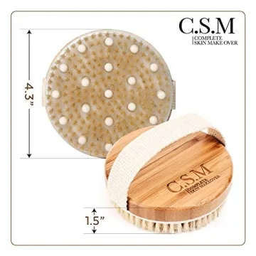 CSM Dry Body Brush for Exfoliation and Skin Renewal