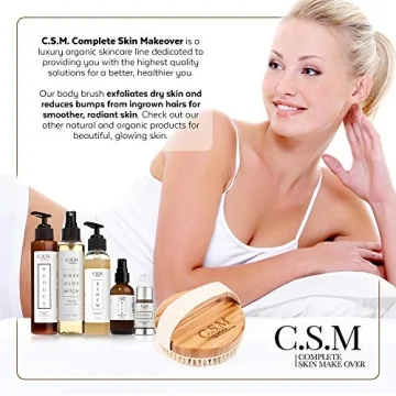 CSM Dry Body Brush for Exfoliation and Skin Renewal