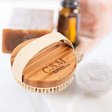 CSM Dry Body Brush for Exfoliation and Skin Renewal
