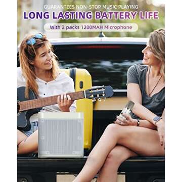 Portable Mini Karaoke Machine for All Ages