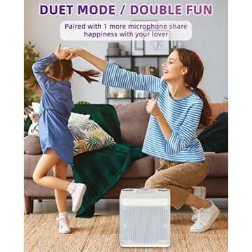 Portable Mini Karaoke Machine for All Ages