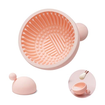 Pubcontti Asion Brush Cleaning Pad - Silicone Makeup Scrubber Bowl