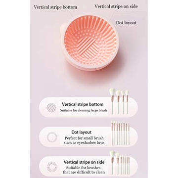 Pubcontti Asion Brush Cleaning Pad for Easy Makeup Cleaning