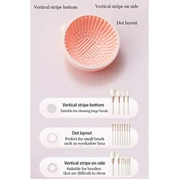 Pubcontti Asion Brush Cleaning Pad for Easy Makeup Cleaning