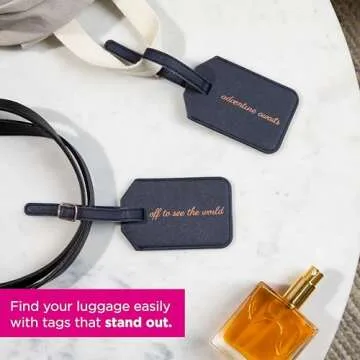 Miamica Mrs. & Mr. Luggage Tags – Perfect Couples Gift