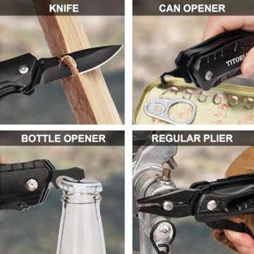 Unique Multitool Pocket Knife Gifts for Men Him