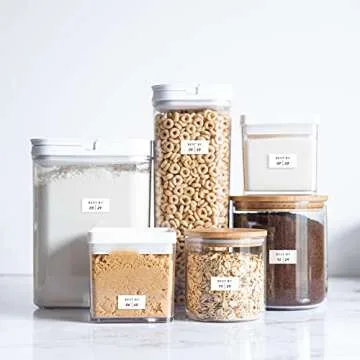 Expiration Date Pantry Labels for Kitchen Organization