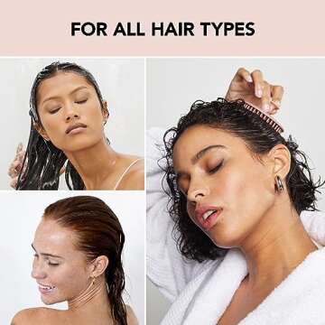 Kitsch Hair Scalp Massager Shampoo Brush & Rosemary Oil with Discount