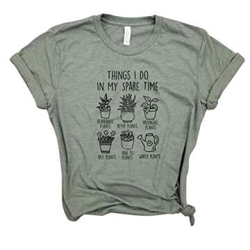 Crazy Plant Lady Gardening Shirt for Plant Lovers