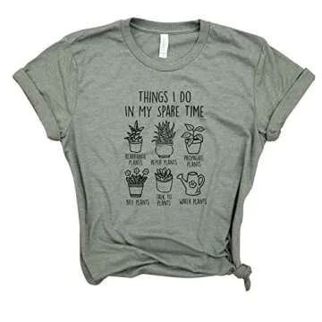 Crazy Plant Lady Gardening Shirt for Plant Lovers