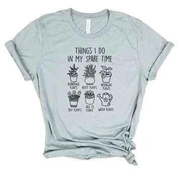 Crazy Plant Lady Gardening Shirt for Plant Lovers