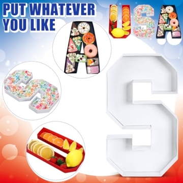 Nuogo USA Charcuterie Letter Set for Independence Day