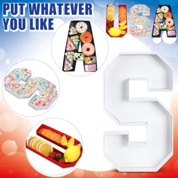 Nuogo USA Charcuterie Letter Set for Independence Day