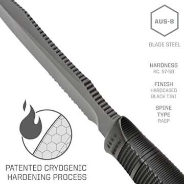 SOG SEAL Team Elite Survival Knife with MOLLE Sheath