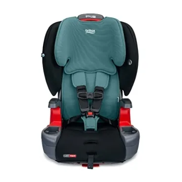 Britax Grow with You ClickTight Harness-2-Booster Car Seat, 2-in-1 High Back Booster, Green Contour