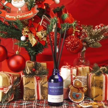 Xcleen Sandalwood Reed Diffuser Set for Home Fragrance