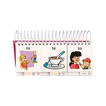 Super Duper Publications | Word FLiPS - Spanish: Spanish FLiPS for Learning Intelligible Production for Speech | Educational Learning Resource for Children