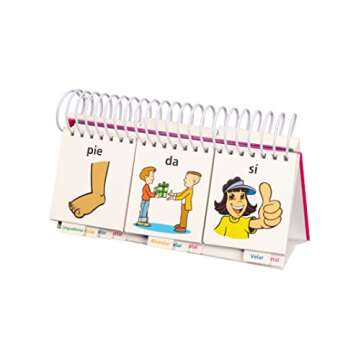 Super Duper Publications | Word FLiPS - Spanish: Spanish FLiPS for Learning Intelligible Production for Speech | Educational Learning Resource for Children