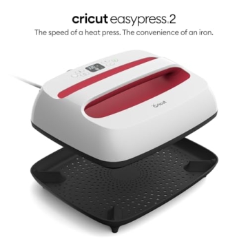 Cricut EasyPress 2 - Compact Heat Press for Crafters