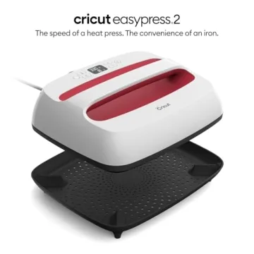 Cricut EasyPress 2 - Compact Heat Press for Crafters